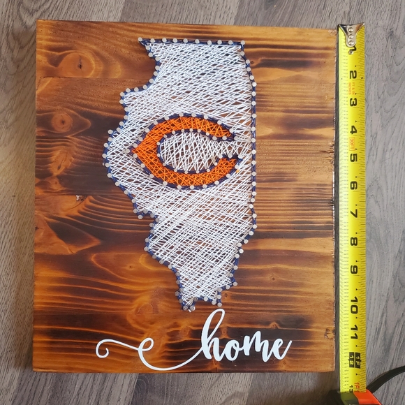 Chicago Bears string art decor - Picture 2 of 5